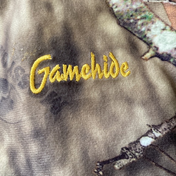 Gamehide youth large mossy oak print hunting jacket - Picture 2 of 5